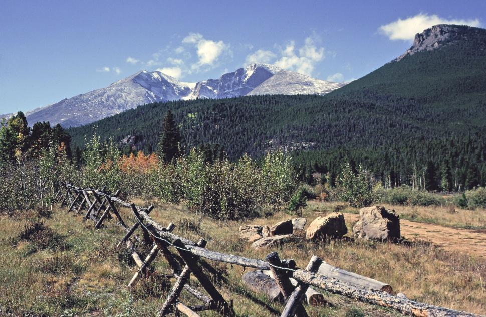 Free Image of Buck and Rail Fence 