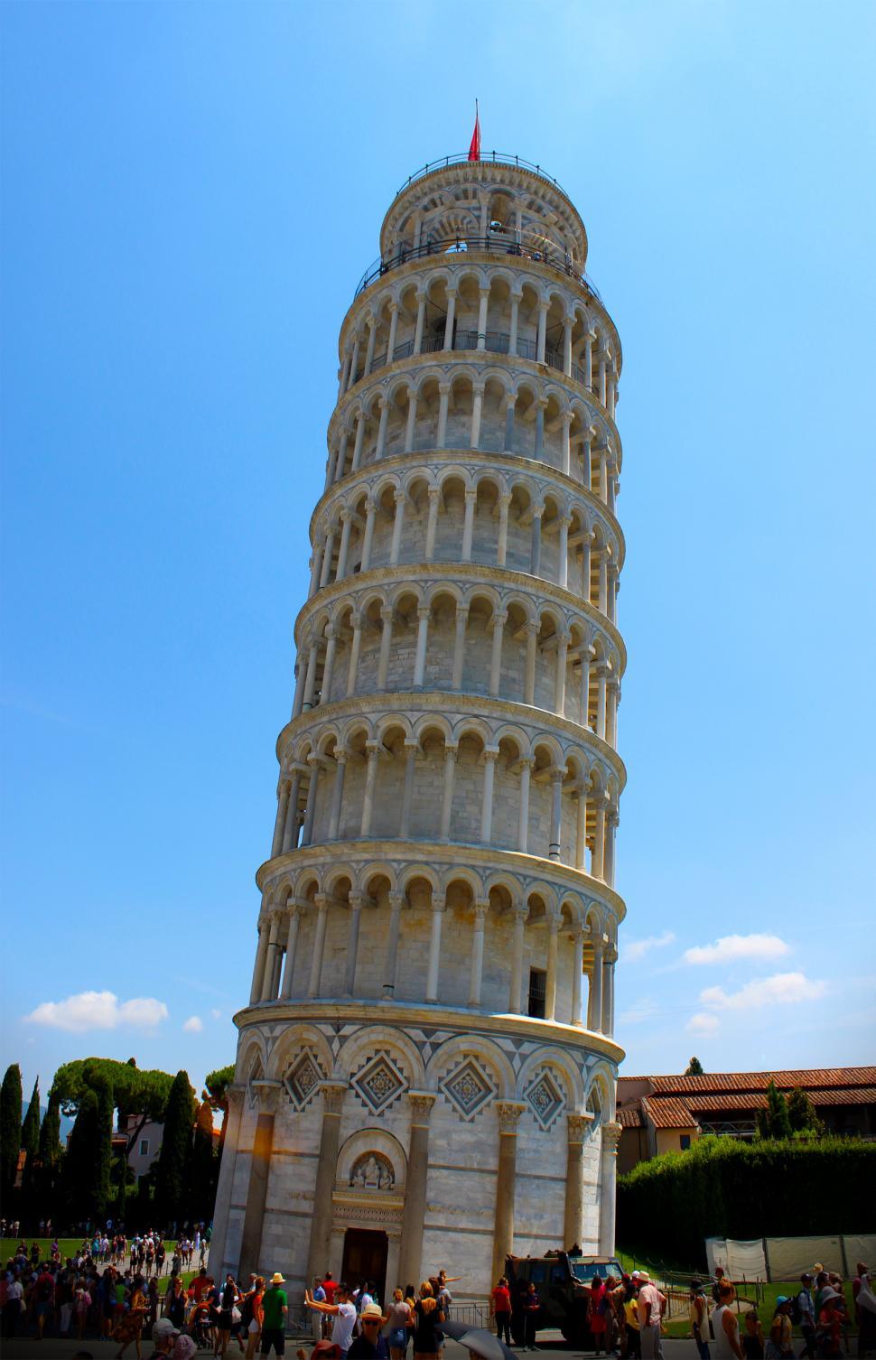 Free Image of Leaning Tower of Pisa - Campanile - Pisa - Italy 