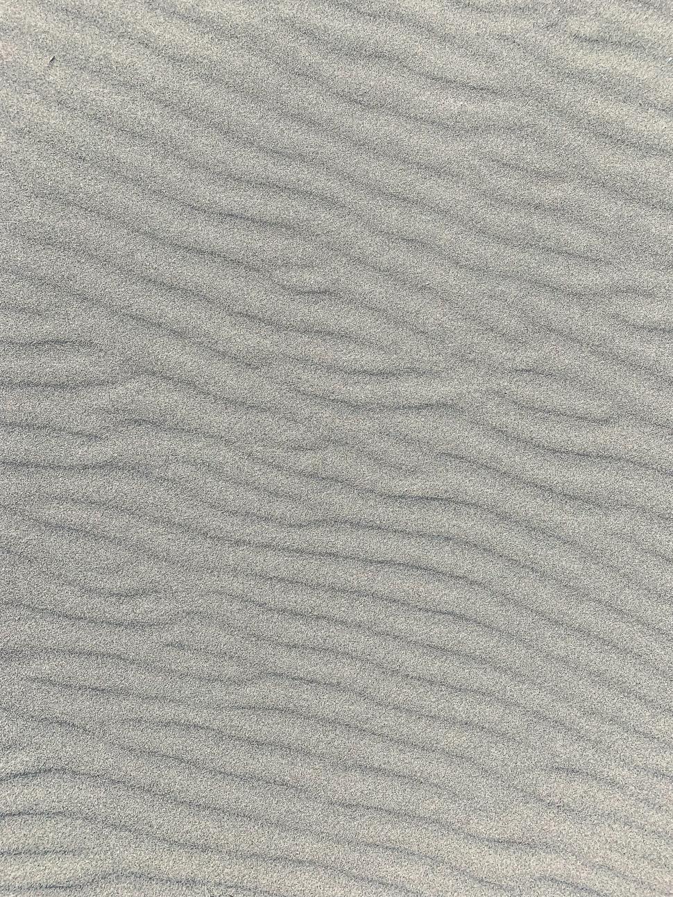 Free Image of Beach sand ripples 