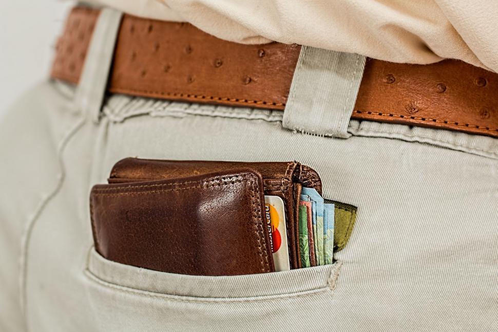 Free Image of Person With Wallet in Pocket 