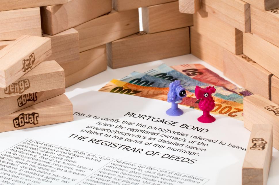 Free Image of A Pile of Wooden Blocks on a Table 