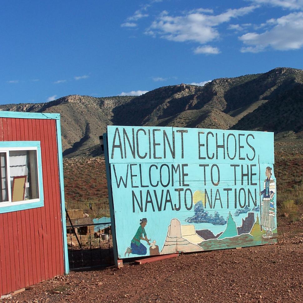 Free Image of Ancient Echos - Navajo Outpost 