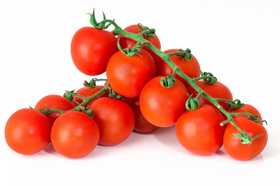 Free Image of tomato red fresh diet organic vegetarian ripe healthy vegan vitamins nutrition salad juicy 