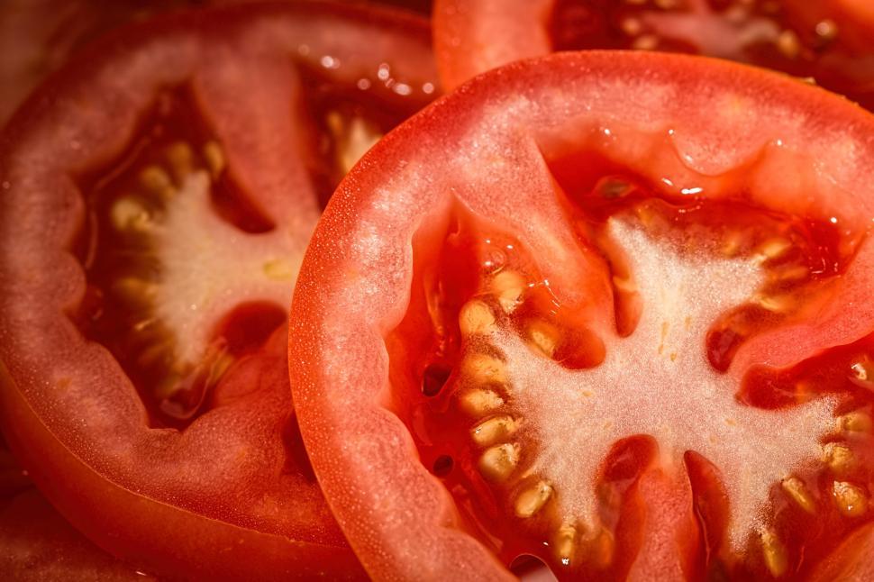 Free Image of tomatoes red salad food fresh vegetable healthy vitamins nutrition fruit edible ripe antioxidant raw 