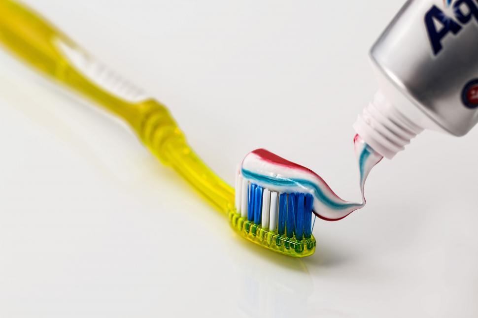 Free Image of toothbrush toothpaste dental care clean dentist dental hygiene tooth brush teeth oral hygiene healthcare mouth paste brushing dentistry 