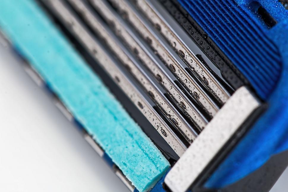 Free Image of Close Up of Blue and Black Accordion 