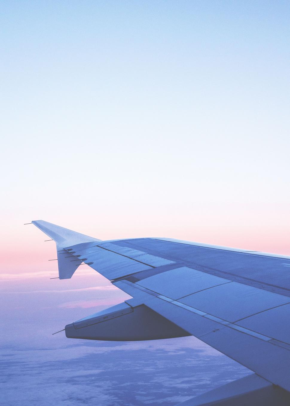 Free Image of Wing of an airplane  