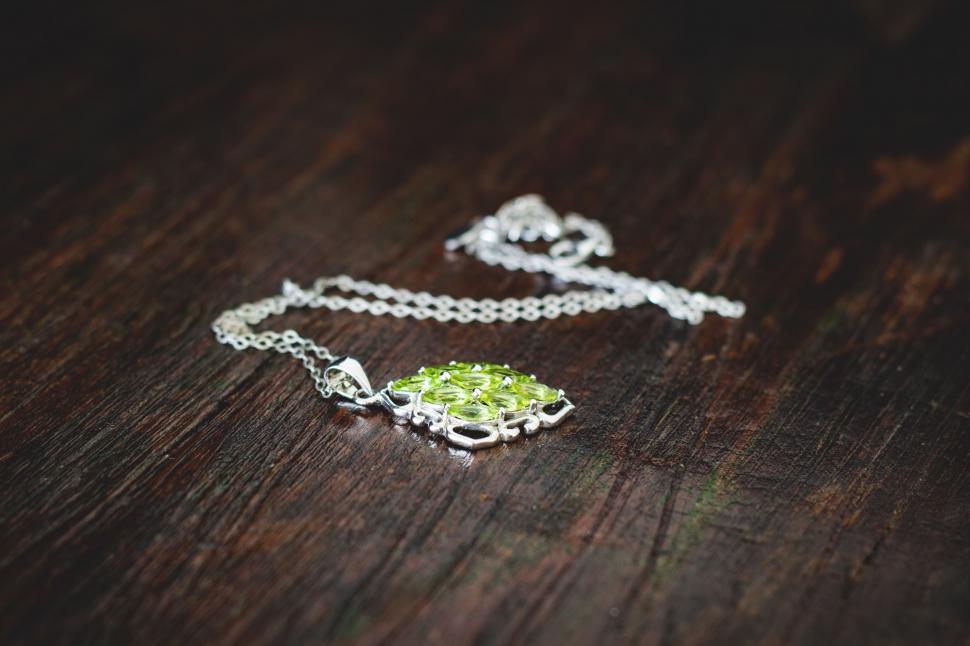 Free Image of Close up of Necklace  