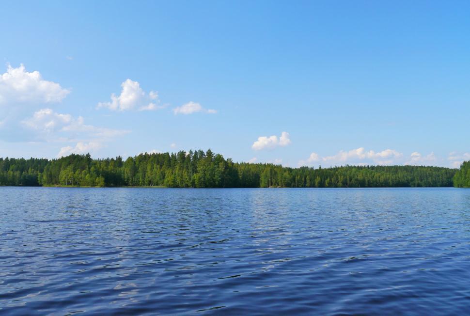 Free Image of Blue Water Lake  