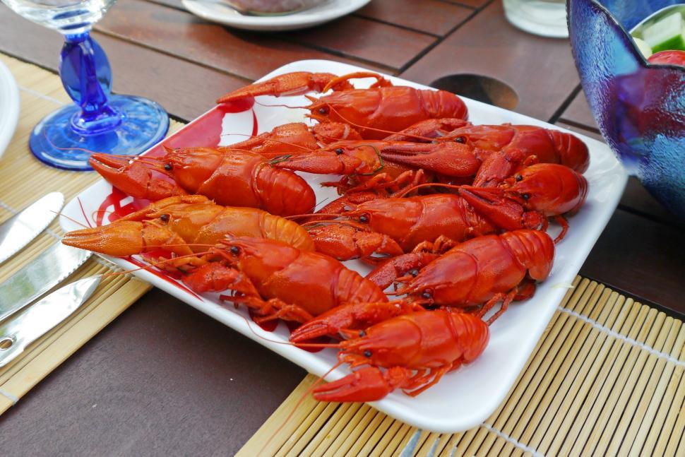 Free Image of Cooked Crabs  