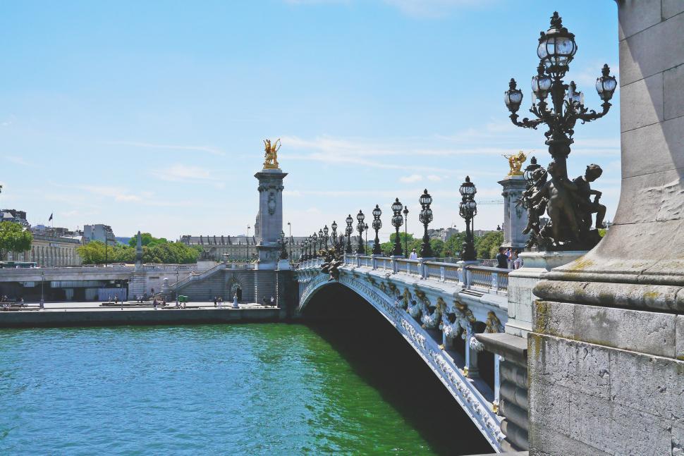 Free Image of Alexandre III Bridge 