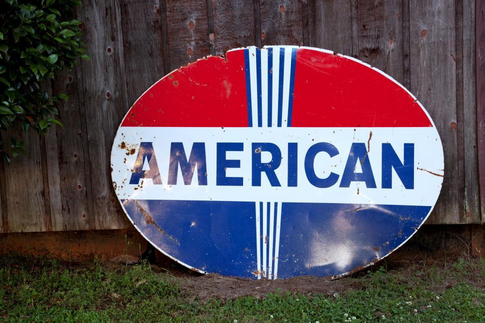 Free Image of Street Sign of American  