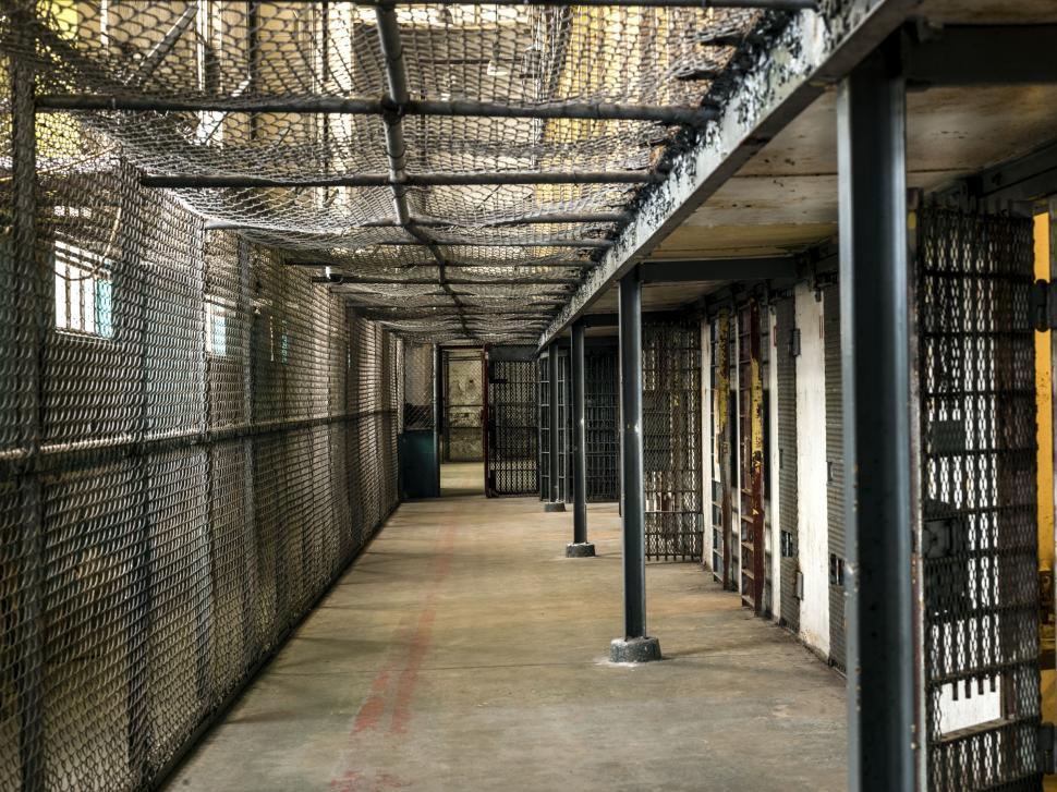 Free Image of Inside View of Prison 