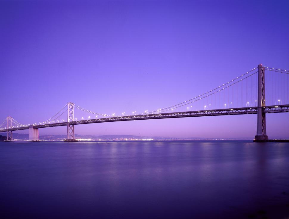 Free Image of San Francisco â€“ Oakland Bay Bridge 