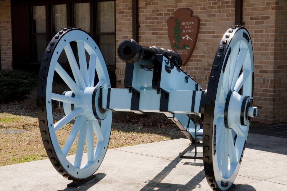 Free Image of Old Civil War Canon 