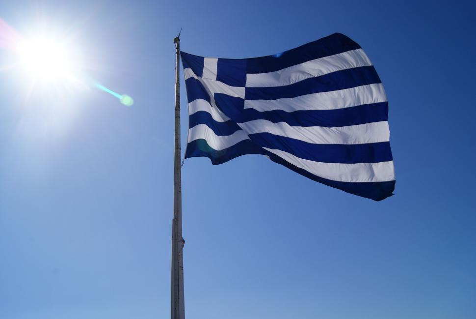 Free Image of Greece Flag 