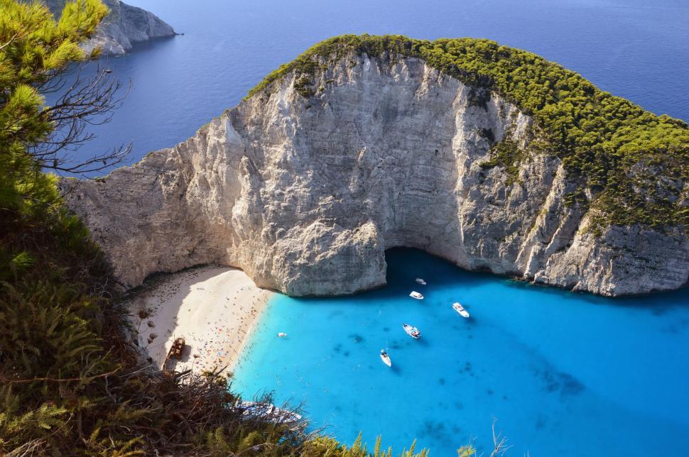 Free Image of Zakynthos Island in Greece 
