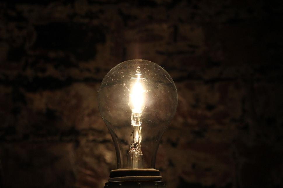 Free Image of Light Bulb - Switched On  