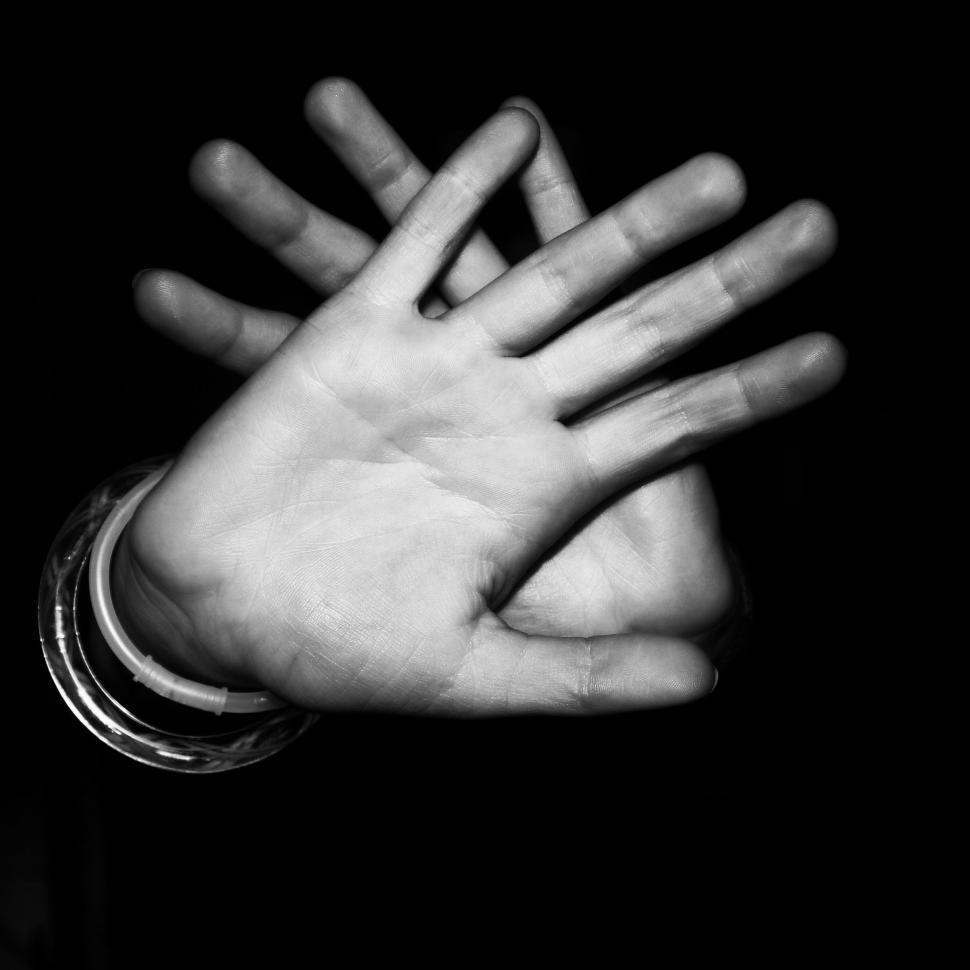 Free Image of Two Human Hands  
