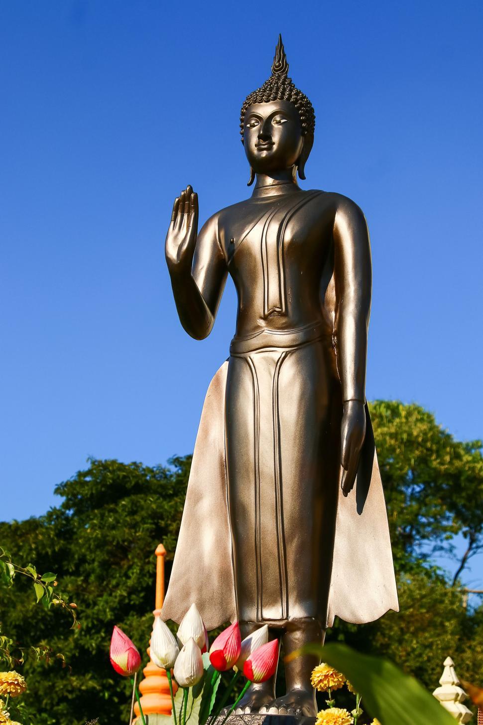 Free Image of Standing Buddha  