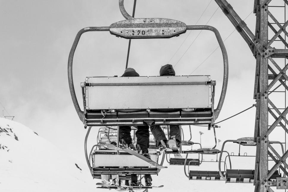 Free Image of Cable Car - Skiing Resort  