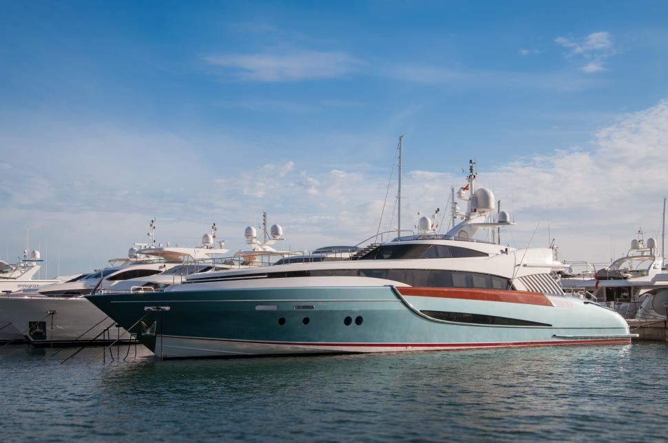 Free Image of Superyachts in Majorca 