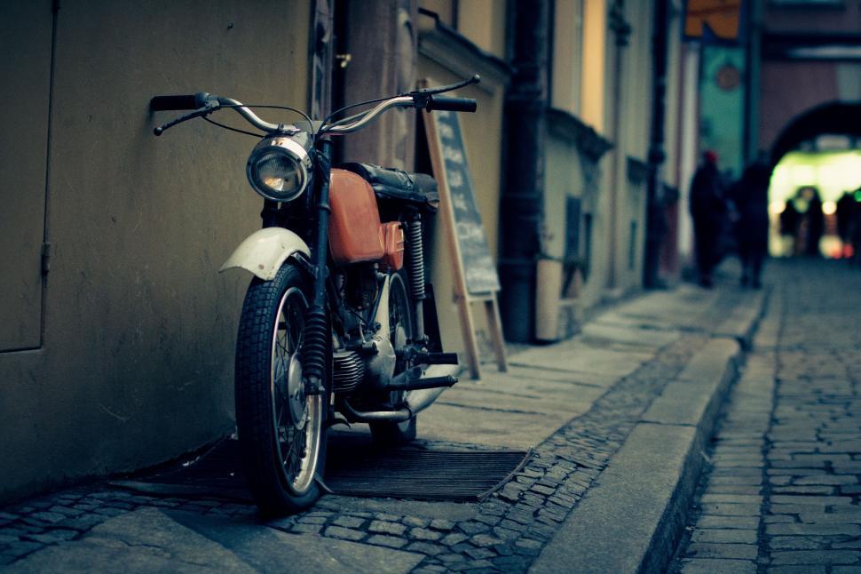 Free Image of Vintage Motorbike  