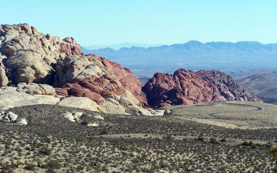Free Image of Red Hills at Red Rock Canyon 