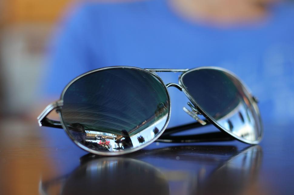 Free Image of Close up of Sunglasses  