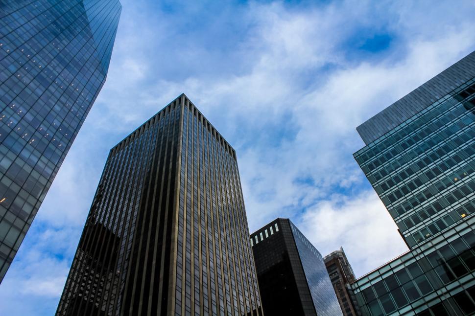 Free Image of Modern skyscrapers  