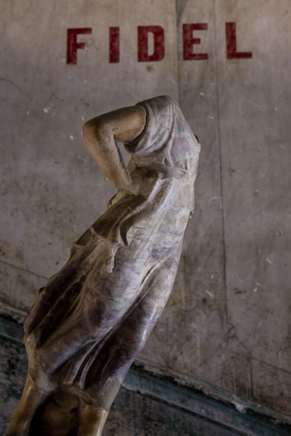 Free Image of Headless Statue  