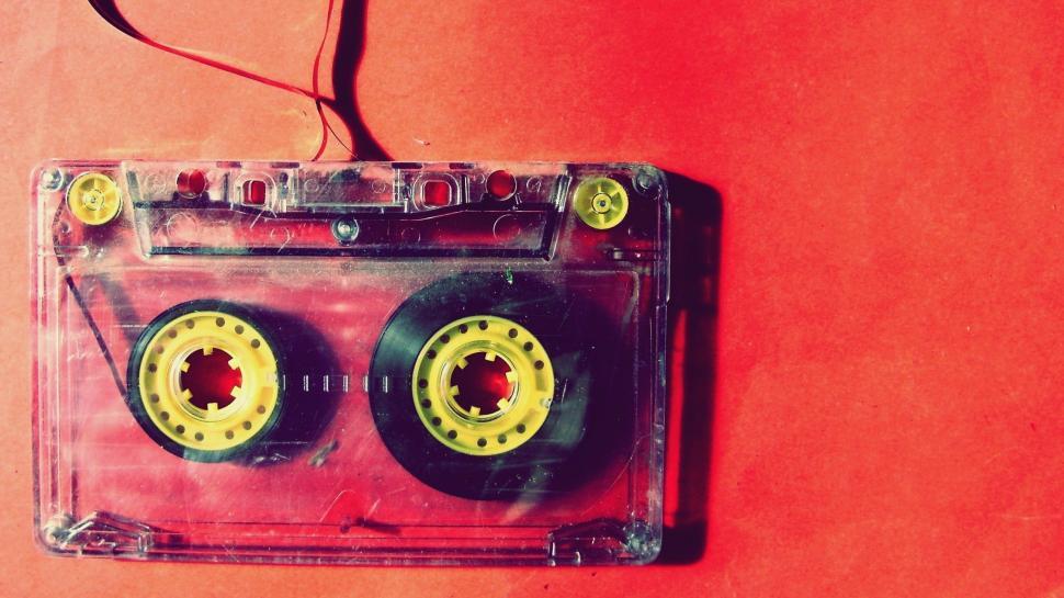 Free Image of Music cassette 