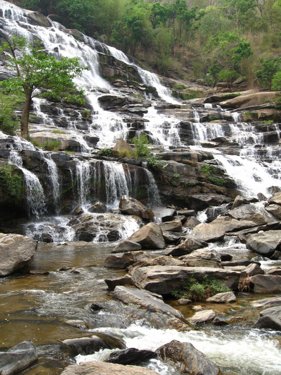 Free Image of thailand waterfalls 