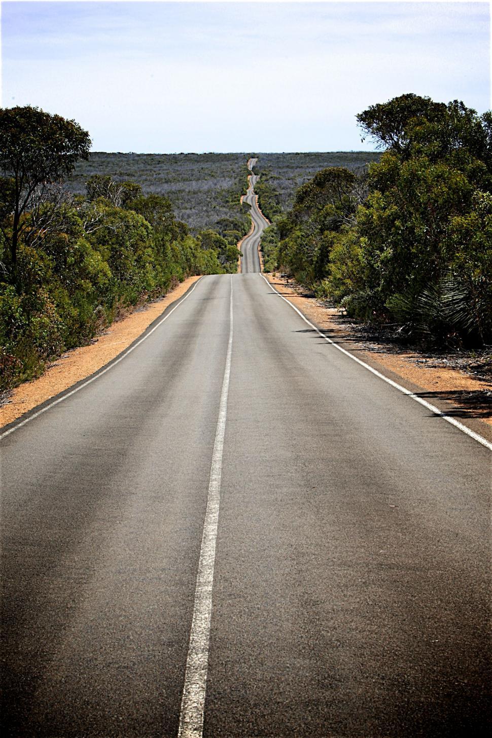 Free Image of Endless Empty Road  