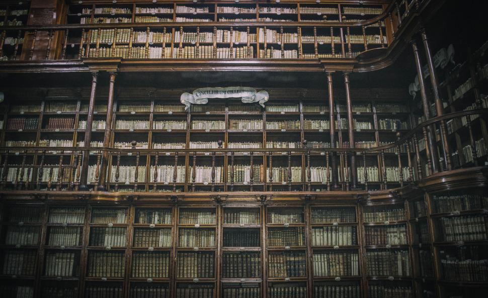 Free Image of Interiors: Library  