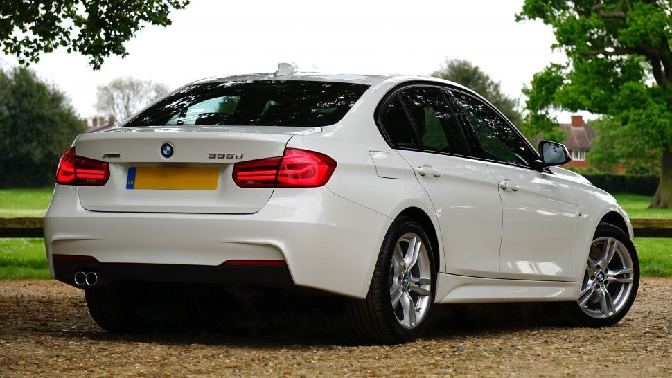 Free Image of BMW Car - White  