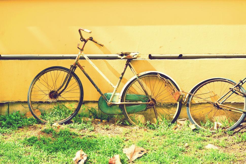 Free Image of Abandoned Bicycles  