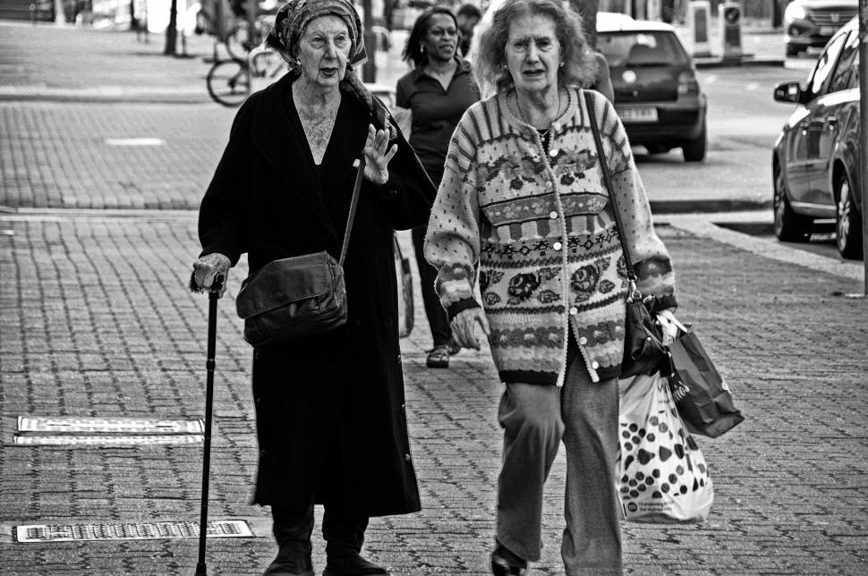 Free Image of Two Old Women  