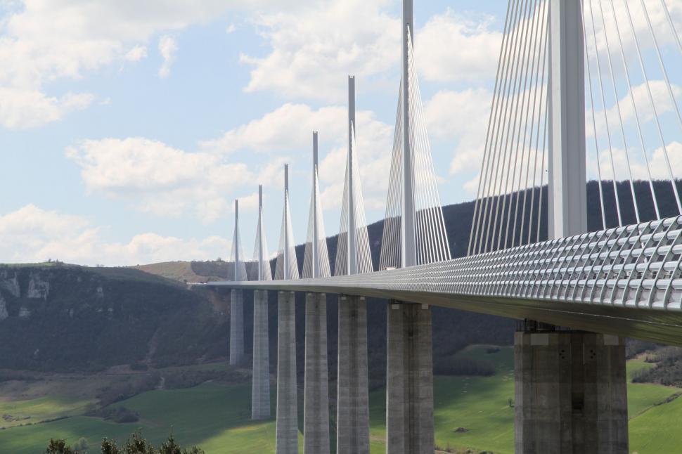 Free Image of Viaduc de Millau Bridge 