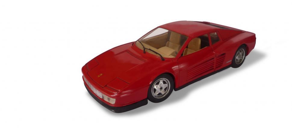 Free Image of Red Car Toy  