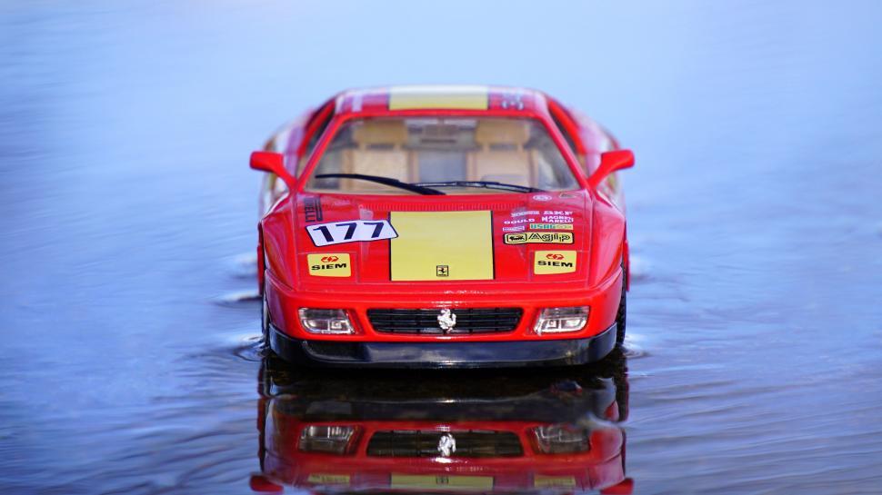 Free Image of Ferrari Car - Toy  