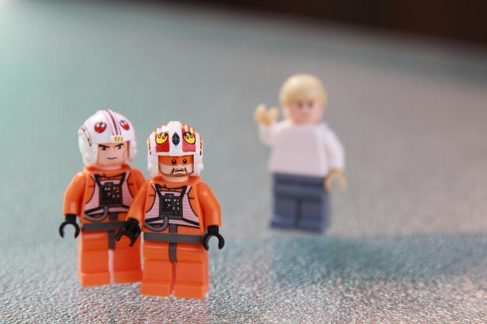 Free Image of Orange Lego Toys  