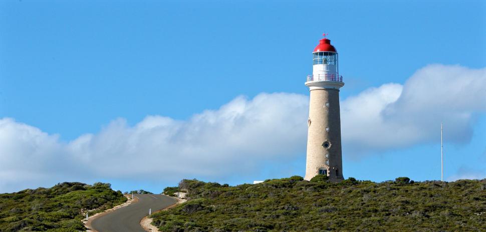 Free Image of Lighthouse and Road  
