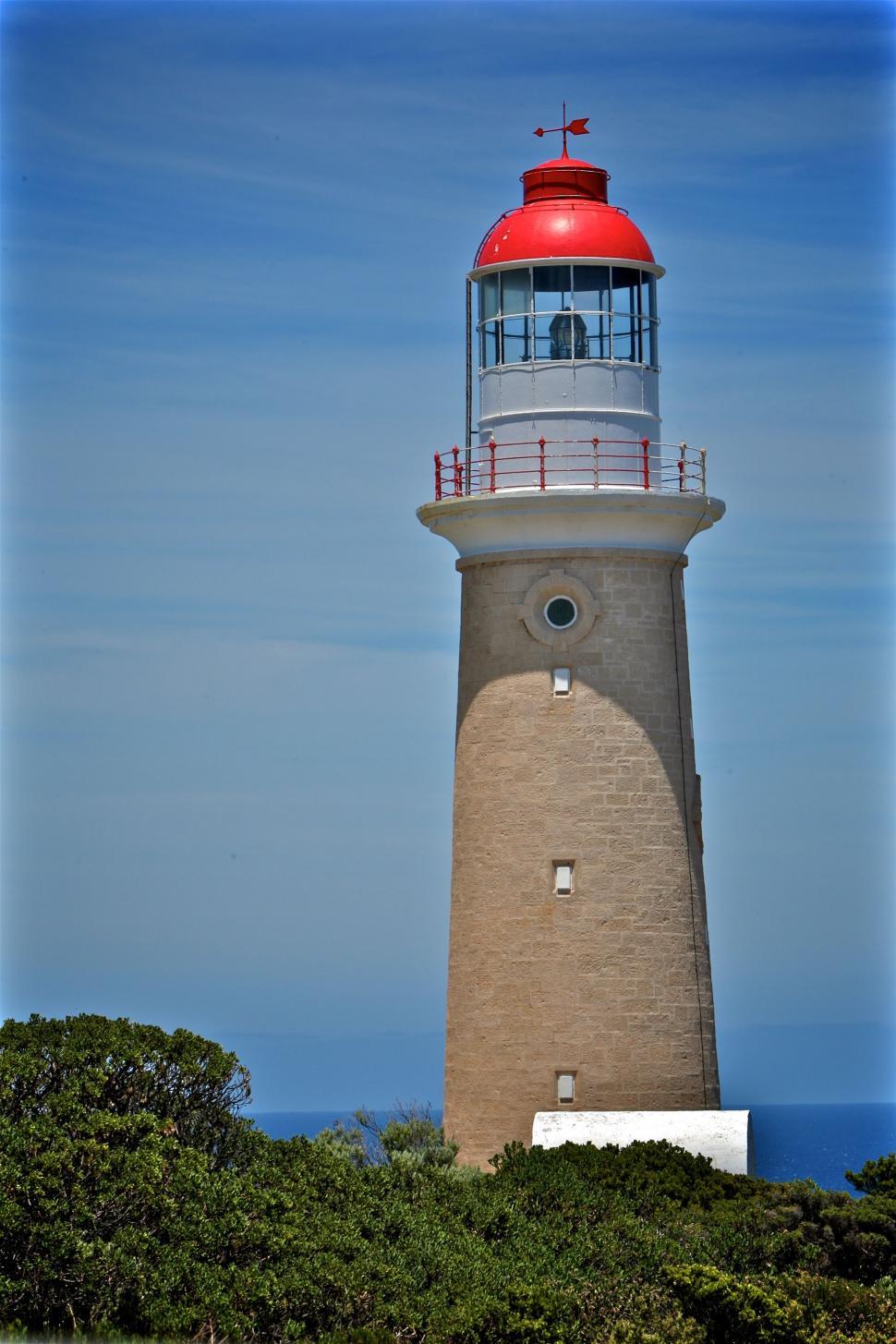 Free Image of Lighthouse and Sky  