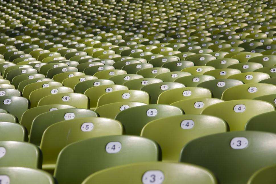 Free Image of Row of Chairs  