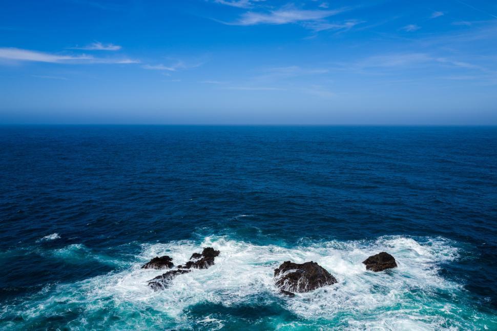 Free Image of Blue Water Sea  