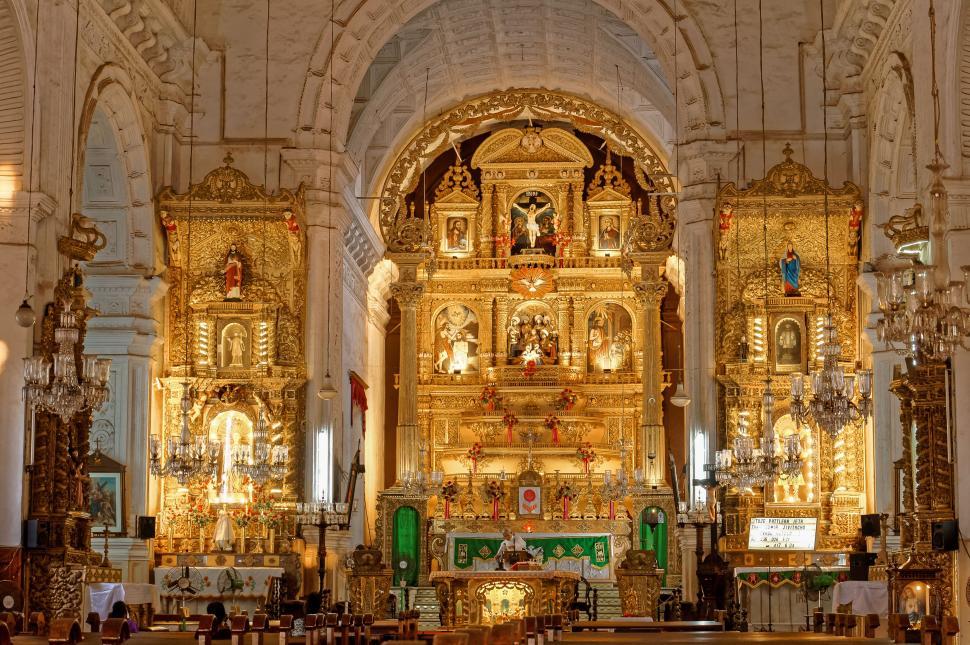 Free Image of Altar of Church  