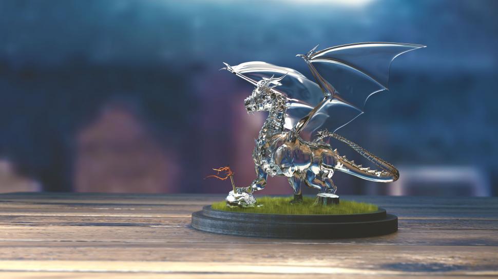 Free Image of Dragon Trophy  