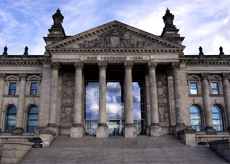 Free Image of Reichstag Building in Berlin, Germany 