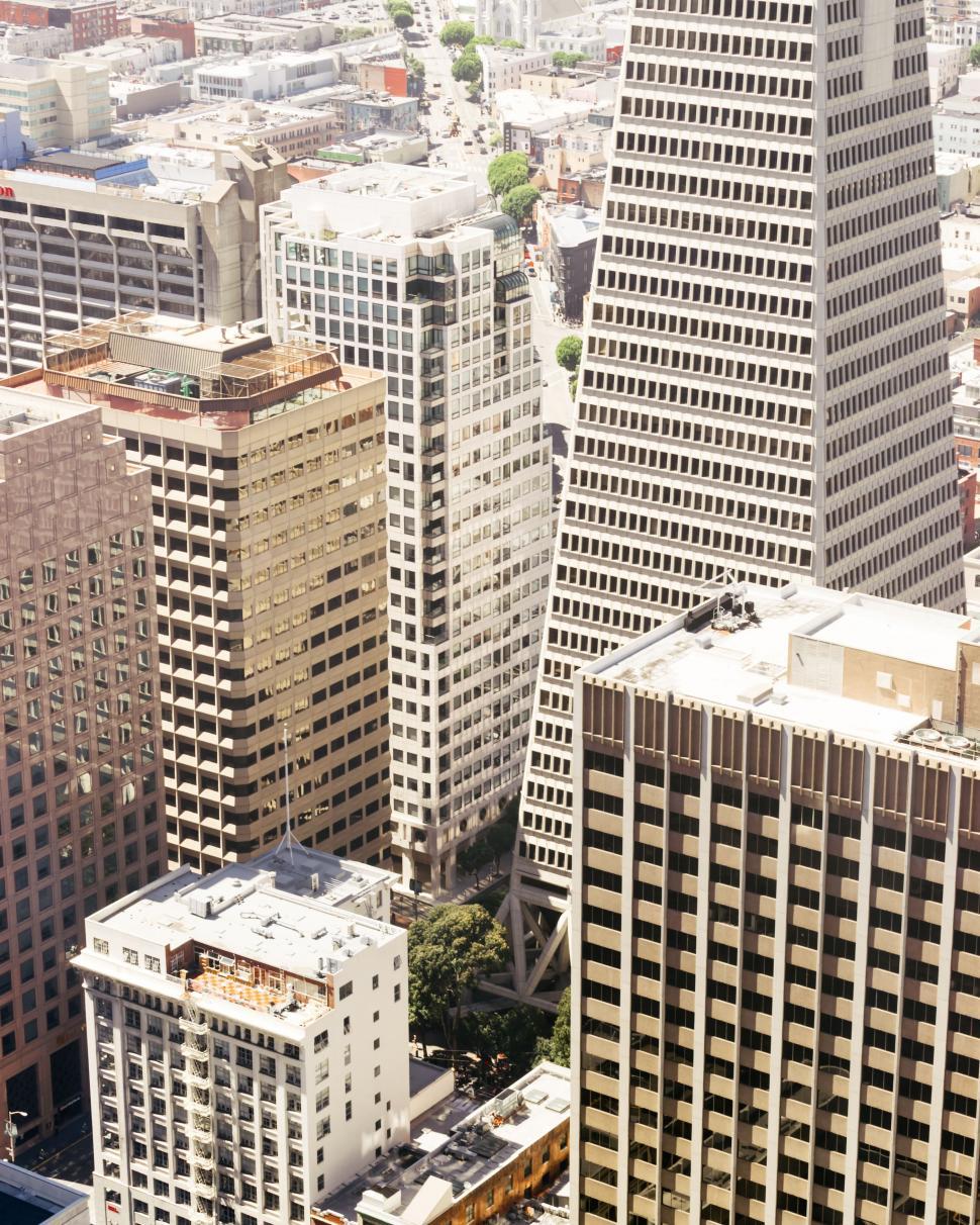 Free Image of Buildings from Above  